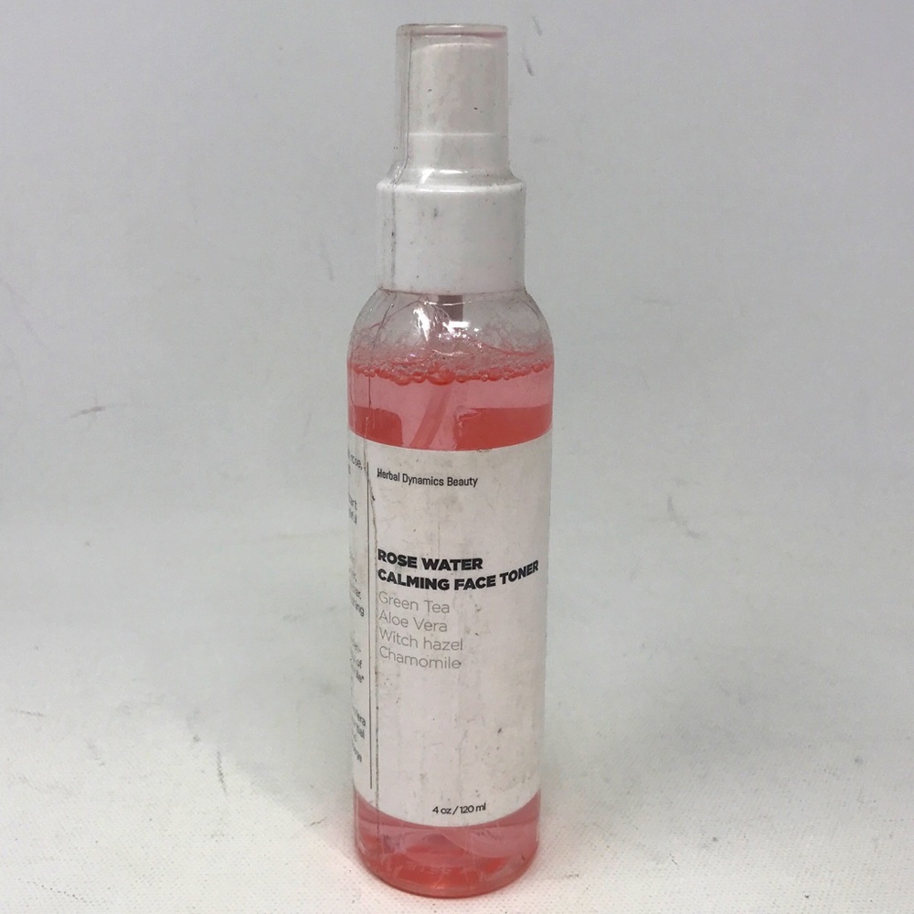 Herbal Dynamics Beauty Rose Water Calming Face Toner, 4 OZ